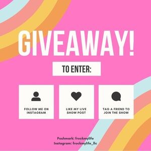 ✨ GIVEAWAY ✨ like, follow, tag a friend!